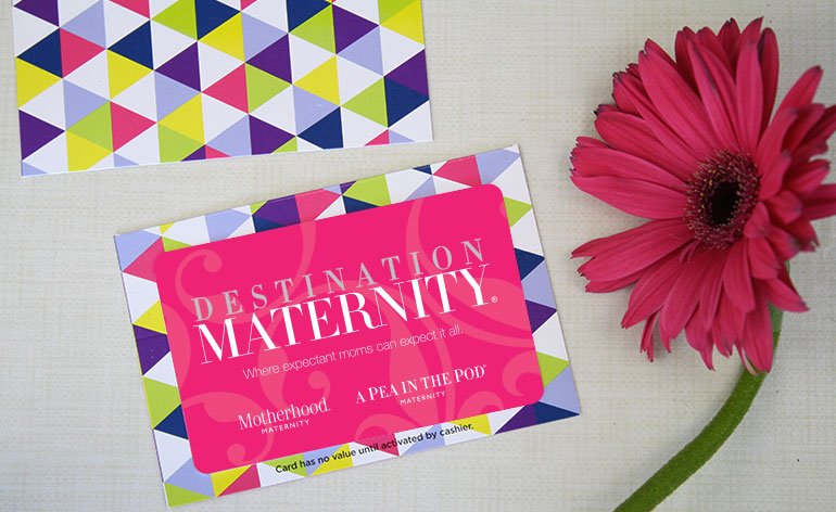 motherhood maternity gift card