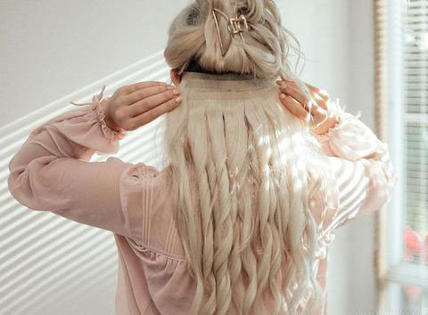 Layered Look by Clipping the Extensions Diagonally