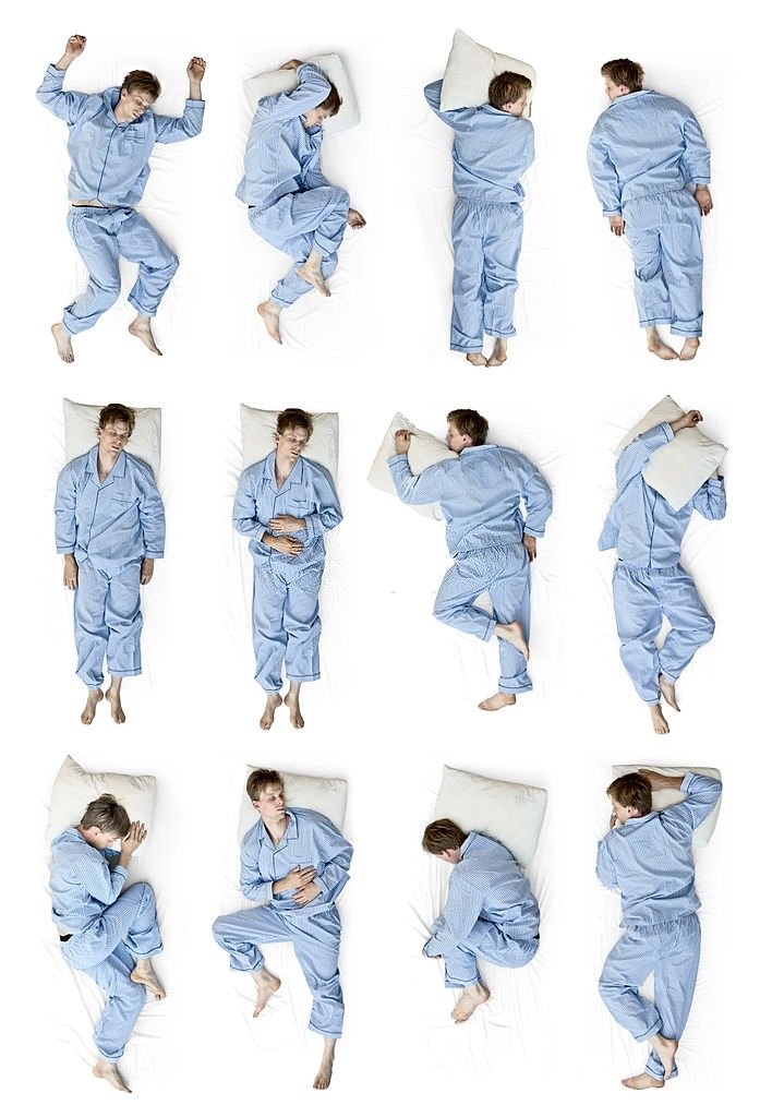 Various Sleeping Positions