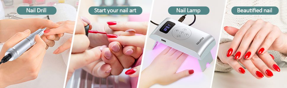 NICBLE Rechargeable nail drill machine