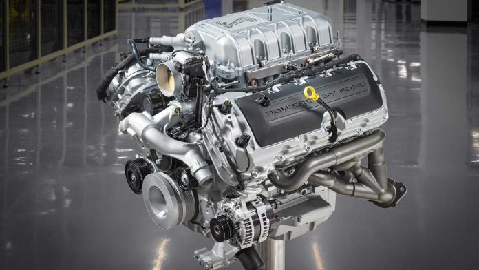 Ford Mustang Predator V8 Engine